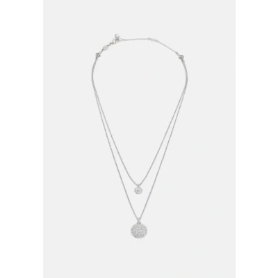 Image de Swarovski Sublima Layered Pendant Collier silvercoloured, Femme, Taille: One Size, Silver/coloured