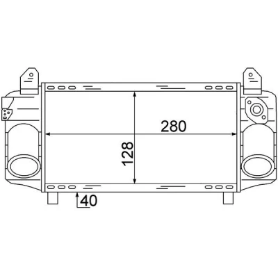 Image de MAHLE ORIGINAL CI 72 000S Intercooler AUDI: A2