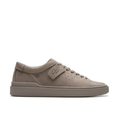 Image de Clarks Homme Craft Swift Basket, Nubuck Gris, 42.5 EU