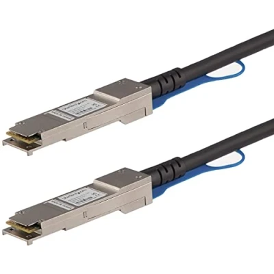 Image de StarTech.com Câble QSFP+ à connexion directe de 50 cm Conforme MSA Cordon 40G Twinax passif DAC (QSFP40GPC05M)
