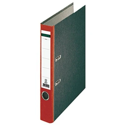 Image de Centra 221123 Classeur A4 standard mince avec encoches (Rouge tranche colorée) (Import Allemagne)