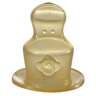 Image de nip Aspirateur traîneau anatomique Latex 6 mois plus, Taille M Lait