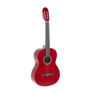 Image de GEWApure Guitare classique BASIC 4/4 rouge transparent