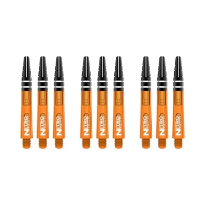 Image de RED DRAGON tiges Courtes Nitrotech Orange 3 Ensembles par Paquet (9 au Total)