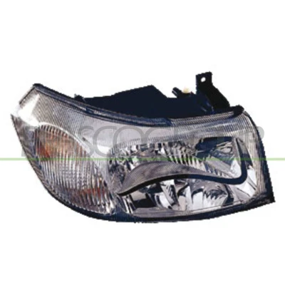 Image de PRASCO FD9104823 Phares droit H4 noir sans commande pour correcteur de site projecteur FORD: Transit Mk5 Camion à Plateau/Châssis, Van