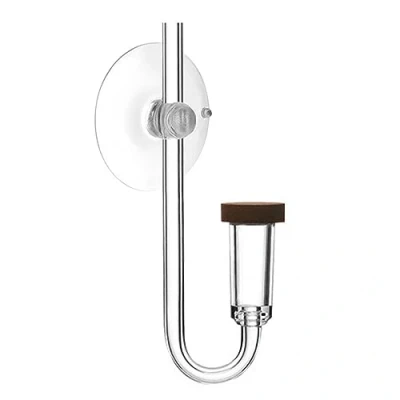 Image de DONGKER Diffuseur de CO2,Diffuseur Réacteur Nano CO2 Acrylique avec Ventouse pour Aquarium Planté Fish Tank