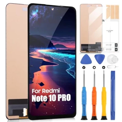 Image de Écran LCD pour Xiaomi Redmi Note 10 Pro Display Max Ecran 11 Digitazer Remplacement Assembly avec Réparation Kit (Non Mi Pro)