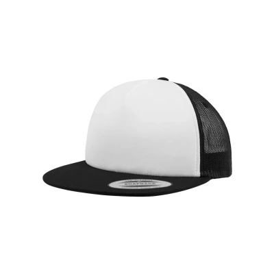 Image de Flexfit FOAM Trucker Casquette, Taille: One Size, Blk/wht/blk