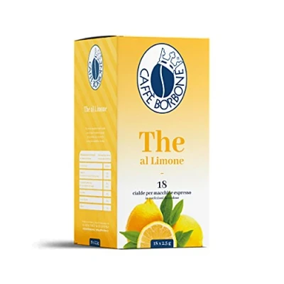 Image de Caffé Borbone Thé au Citron 72 dosettes 4 paquets de 18 Système ESE