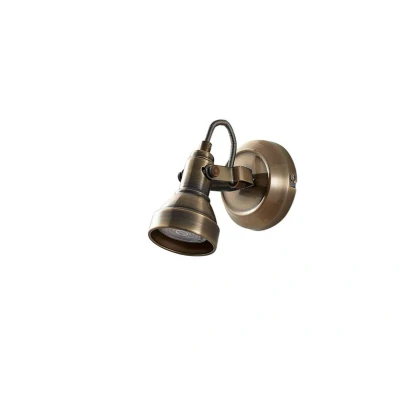 Image de Lindby Spot mural Perseas, laiton ancien