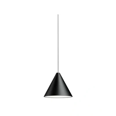 Image de Flos String Light Cone 12m Noir Soft Touch Dim