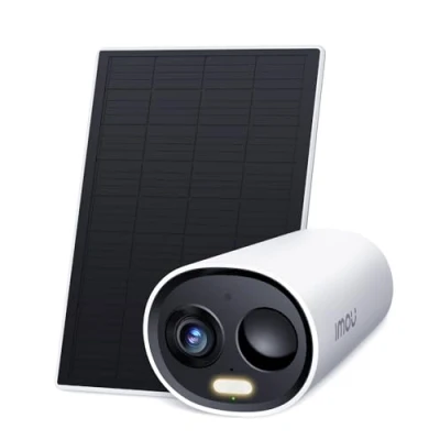 Image de Imou 2K Caméra Surveillance WiFi Exterieure sans Fil Solaire, Camera Solaire Exterieur avec PIR &amp; AI Détection Humaine, Vision Nocturne Couleur, Audio Bidirectionnel,Mode Privé,Sirène,Étanche IP66