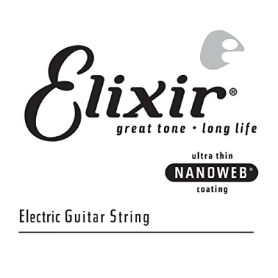 Image de Cordes Elixir® à l&#039;unité pour guitare électrique avec revêtement NANOWEB® (.036)