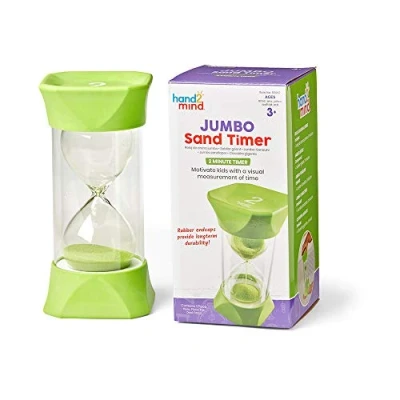 Image de Learning Resources sablier de deux minutes, Timer enfant, Time chronomètre minuteur, Horloge brossage dents minuteur