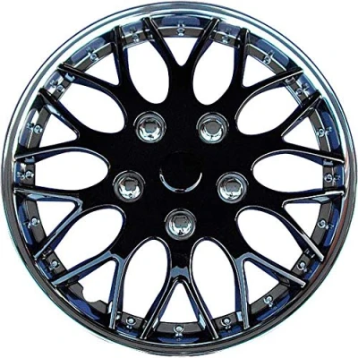 Image de AUTO STYLE Jeu d&#039;enjoliveurs Missouri 16 inch chromé/noir