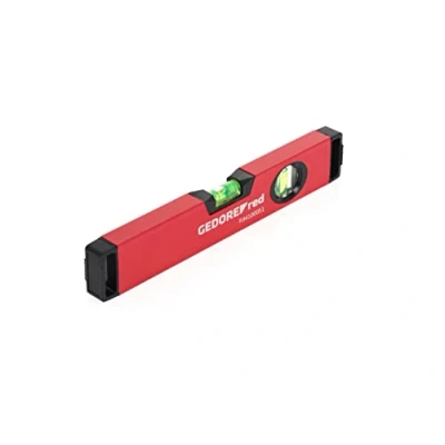 Image de GEDORE red Niveau à bulle, Longueur 300 mm, Avec niveaux bulle vertical et horizontal, Précision de mesure +/ 0,5 mm/m, R94100051
