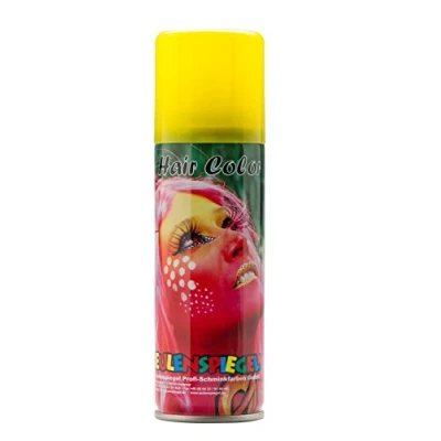Image de Eulenspiegel 819302 Laque colorée, jaune, 125 ml, Carnaval, Halloween, Fête à thème