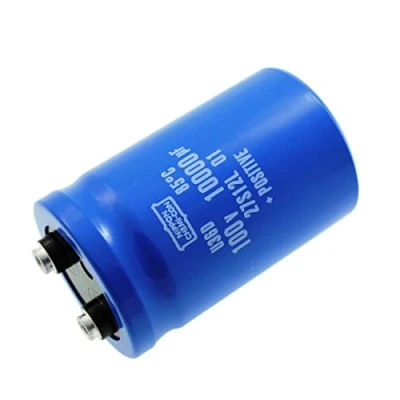 Image de Condensateur Elko radial 10000µF 100V électrolytique à visser jusqu&#039;à 85C 10000uF Electrolytic Capacitor from United Chemi Con