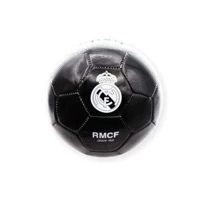 Image de R ROGER&#039;S Ballon Real Madrid Blanc et Noir Taille 5