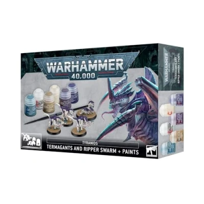 Image de Warhammer 40k Tyranids Termagants and ripper swarm + paints