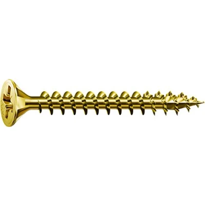 Image de Vis universelle SPAX SeKo cruciforme Z 4,0x 60 galvanisé Jaune (Par 500)
