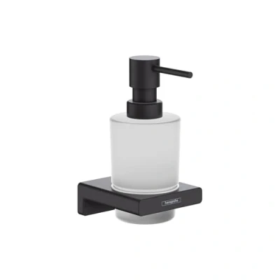 Image de hansgrohe AddStoris Distributeur de savon liquide, noir mat, 41745670