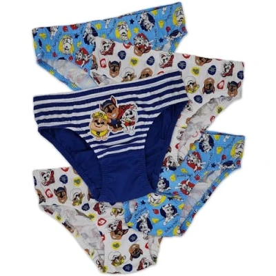 Image de Paw Patrol Chase, Marshall &amp; Rubble 5 Culottes Slips en Coton pour garçons Culotte sous vêtements 3 4 Ans: 104cm