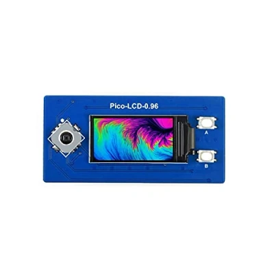 Image de Waveshare 0.96inch LCD Display Module for Raspberry Pi Pico 65K RGB Colors 160x80 Pixels SPI Interface Embedded ST7735S Driver