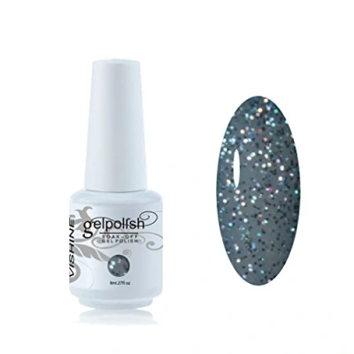 Image de Vishine Vernis à ongles 8ml Semi permanent Soak off UV LED Gel Polish Manucure Base Top Coat #1582