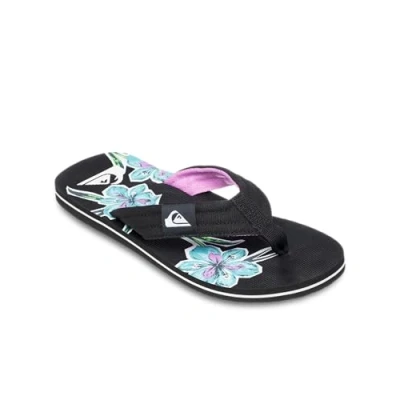 Image de Quiksilver Molokai Layback Tongs, Homme, Taille: 40, Black backyards Textile