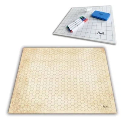 Image de Tapis de jeu combat double face pour DND Carte RPG Idéal Donjons et Dragons, Pathfinder, Warhammer autres jeux rôle table