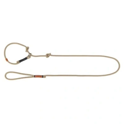 Image de TRIXIE BE Nordic 17244 Laisse pour Chien Retriever Taille S m, 1,70 réglable sans Bout, en Sable/Noir, avec stoppeur de Traction, idéale comme d&#039;entraînement Chiens Petite à