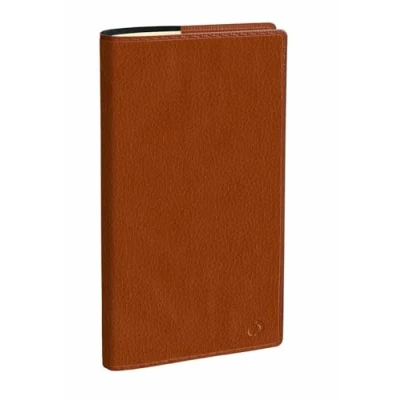Image de Quo Vadis 422311Q Agenda 13 mois PLANITAL DEC 23 24 Multilingue Vue hebdomadaire 8,8 x 17 cm MARLOW Camel