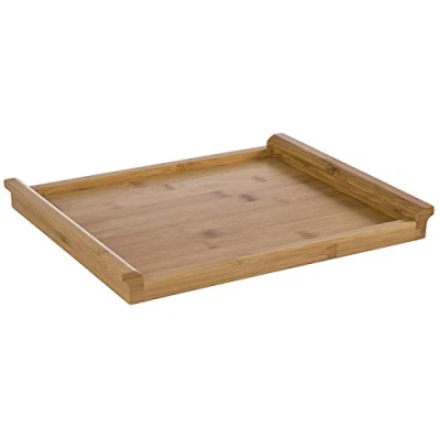 Image de APS GN 1/2 Plateau en Bambou Convient pour Servir, Transporter et Arranger 32,5 x 26,5 cm/Hauteur 3 cm, Brun
