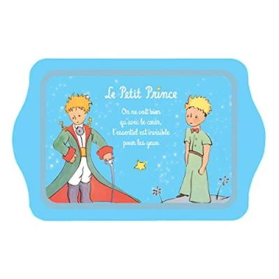 Image de Il Piccolo Principe Le Petit Prince Vide Poche 2 caractères, métal, Multicolore, 21 x 14 cm