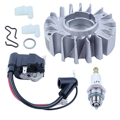 Image de Haishine Kit de cliquets bobine d&#039;allumage pour STIHL 017 018 MS170 MS180 MS 170 180 avec tronçonneuse pièces rechange