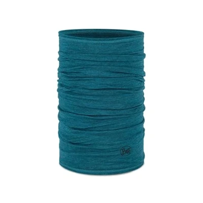 Image de Buff Merino Lightweight Neckwear Fashion Scarf, Teal Blue, Taille Unique Unisex