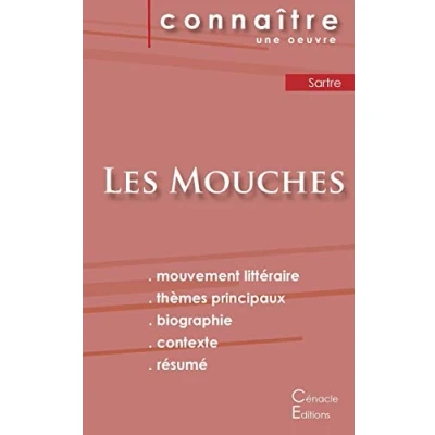 Image de Fiche de lecture Les Mouches Jean Paul Sartre (Analyse littéraire référence et résumé complet) Livre d’occasion Correct