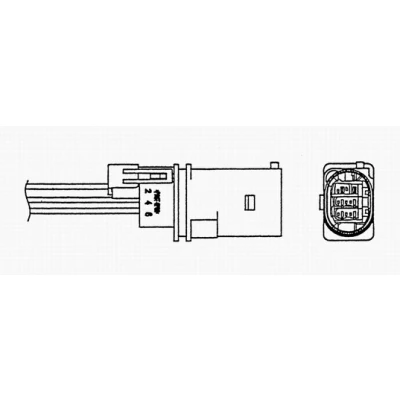 Image de NGK 0026 Sonde lambda chauffé 5 AUDI: A8 D3