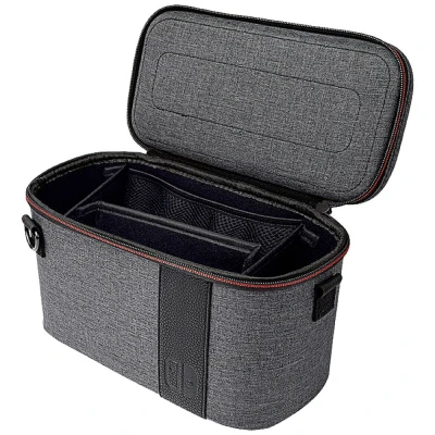 Image de Pdp Gaming Pull N Go Travel Case Elite Edition 2 In 1 avec Removable Compartments: Gris Nintendo Switch