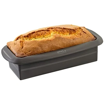 Image de Lurch 2059514 Flexi Form Moule à Cake Silicone Platine 25 cm