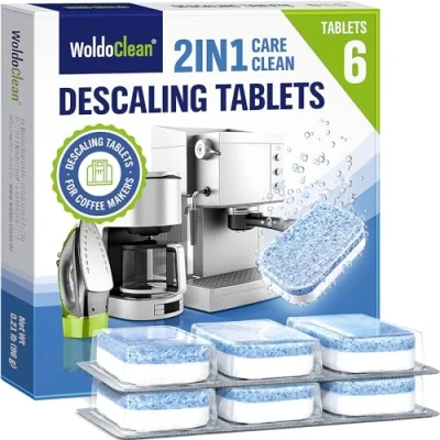 Image de Détartrant tablette pour machines à café 6x 16g compatibles avec les