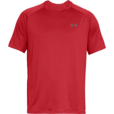 Image de Under Armour UA TECH 2.0 SS TEE Tshirt basique, Homme, Taille: Medium, Red/graphite