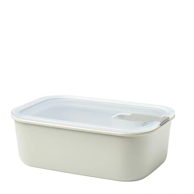 Image de Mepal Boîte de conservation alimentaire EasyClip rangement avec couvercle et fermeture à pression Pour le micro ondes, four vapeur congélateur 1000 ml Nordic white