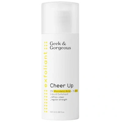 Image de Geek &amp; Gorgeous Cheer Up Peeling Chimique pour le Visage avec de l&#039;acide Mandelic et Liquide BHA, agit contre l&#039;acné, la peau combinée grasse, 100 ml