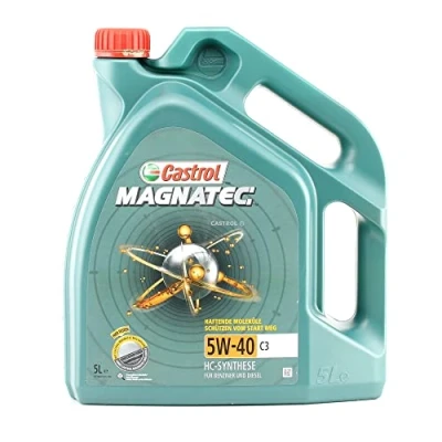 Image de Castrol 14F9D0 MAGNATEC Huile Moteur 5W 40 C3 5L (Etiquette allemande)