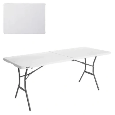 Image de Table pliante LIFETIME 184x76x73,5 cm Ultra résistante Pliable Extérieur