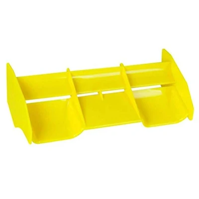 Image de KEEDA 1/8 RC Car Plastic Tail Wing Body Shell Rear for Scale Short Course Truck Off Road Racing Buggy Model (Jaune)