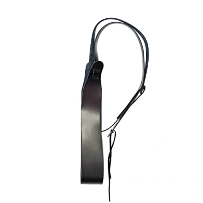 Image de D&#039;Addario Planet Waves 25LBNJ00 DX Sangle de banjo en cuir classique Noir