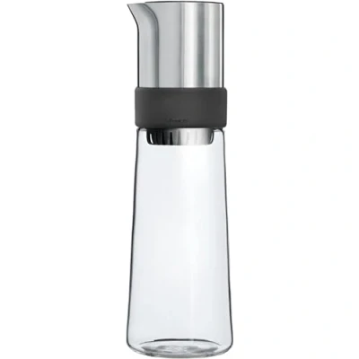 Image de Blomus 63537 Tea Jay Machine à thé glacé Acier Inoxydable/Verre Argent/Transparent/Noir 9,2 x 30 cm 800 ML